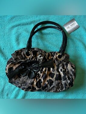 Leopard Print Handbag
